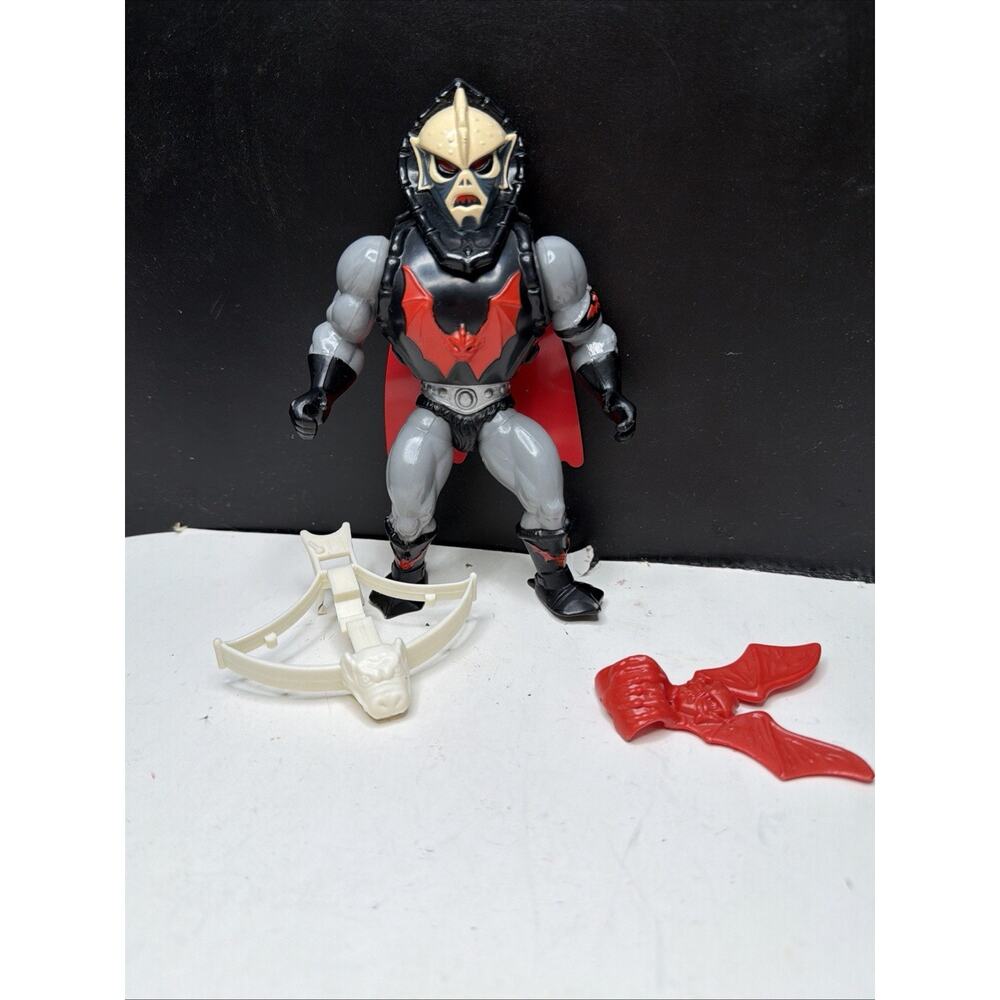 Red Ribs Hordak vintage MOTU figure *complete* (1985) Heman (Malaysia)
